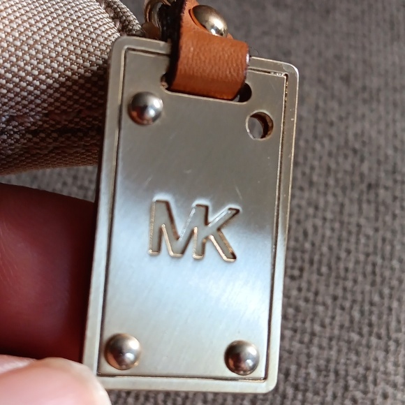 Michael Kors Canvas Varsity Stripe Tote - Picture 11 of 11